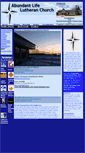 Mobile Screenshot of abundantlifelutheran.ca